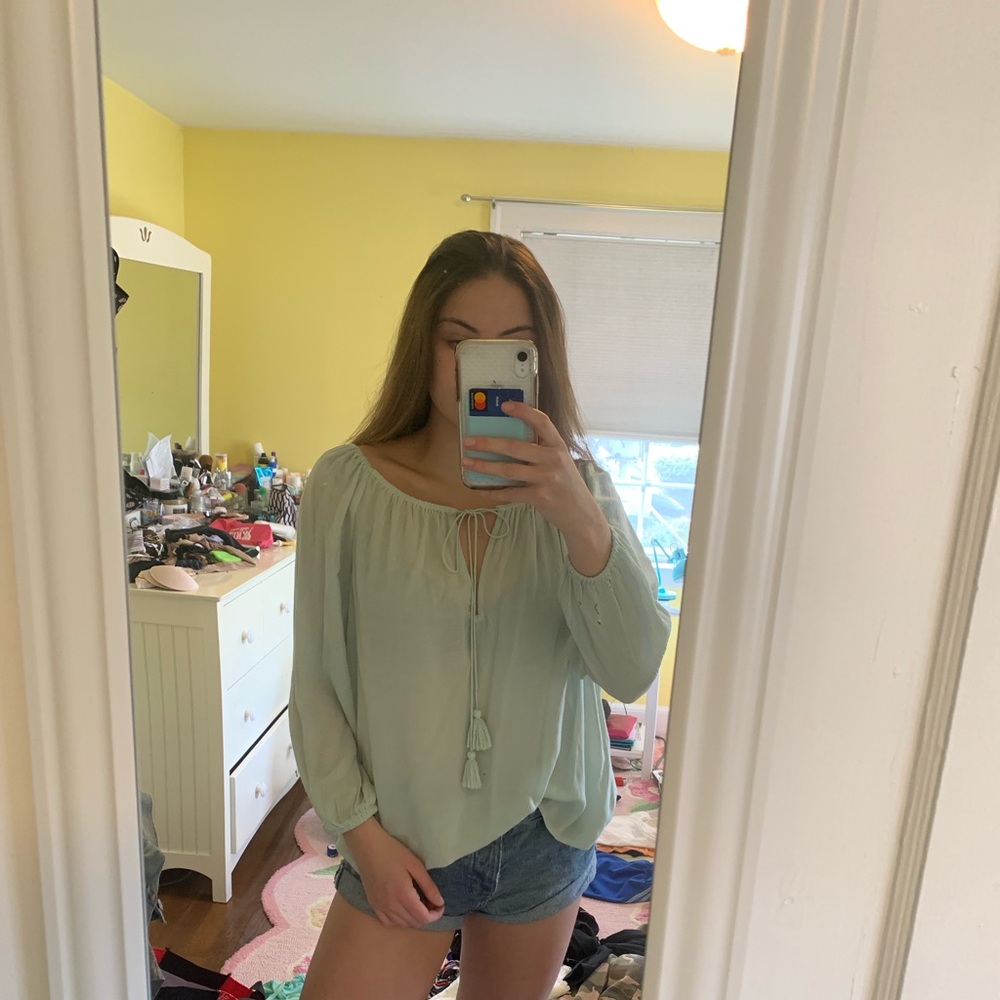 Beautiful green blouse